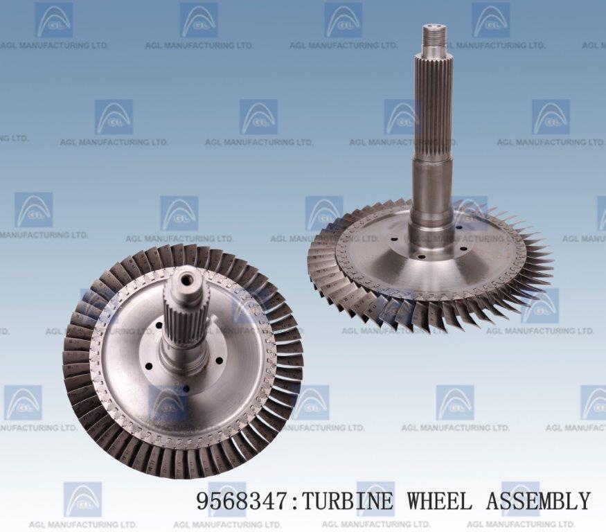 emd turbine wheel assembly